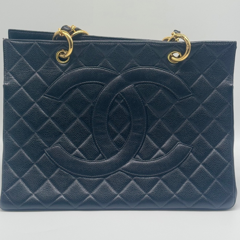 SOLD Chanel Grand Shopping Tote (96-97) - Picture 1 of 13
